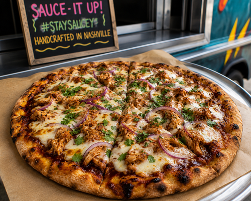 Imlee Tamarind BBQ Chicken Pizza
