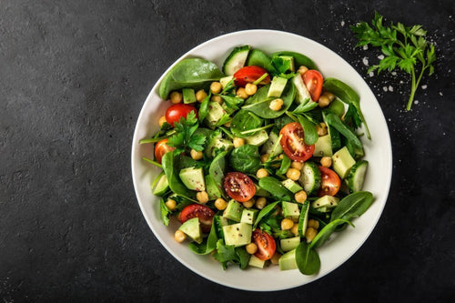 Cucumber Tomato Avocado Salad
