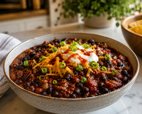 El Fuego Smoky Black Bean Chili