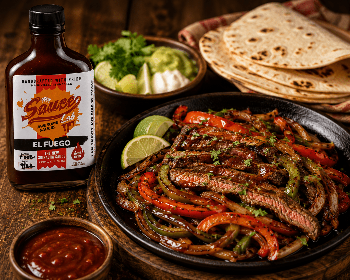 El Fuego Steak Fajitas