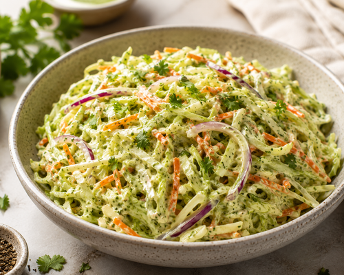 Green Goodness Zesty Green Slaw