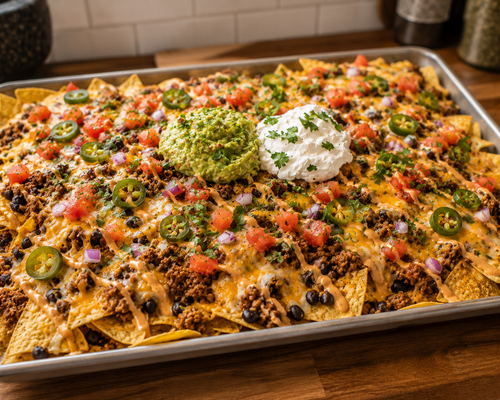 El Fuego Loaded Beef Nachos