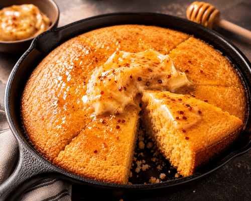Lucifer Sweet Heat Honey Butter Cornbread
