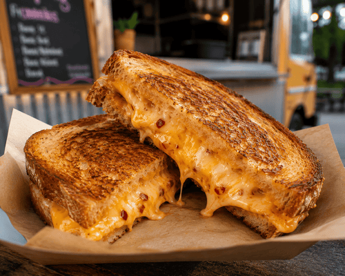 Lucifer Sweet Heat Grilled Cheese