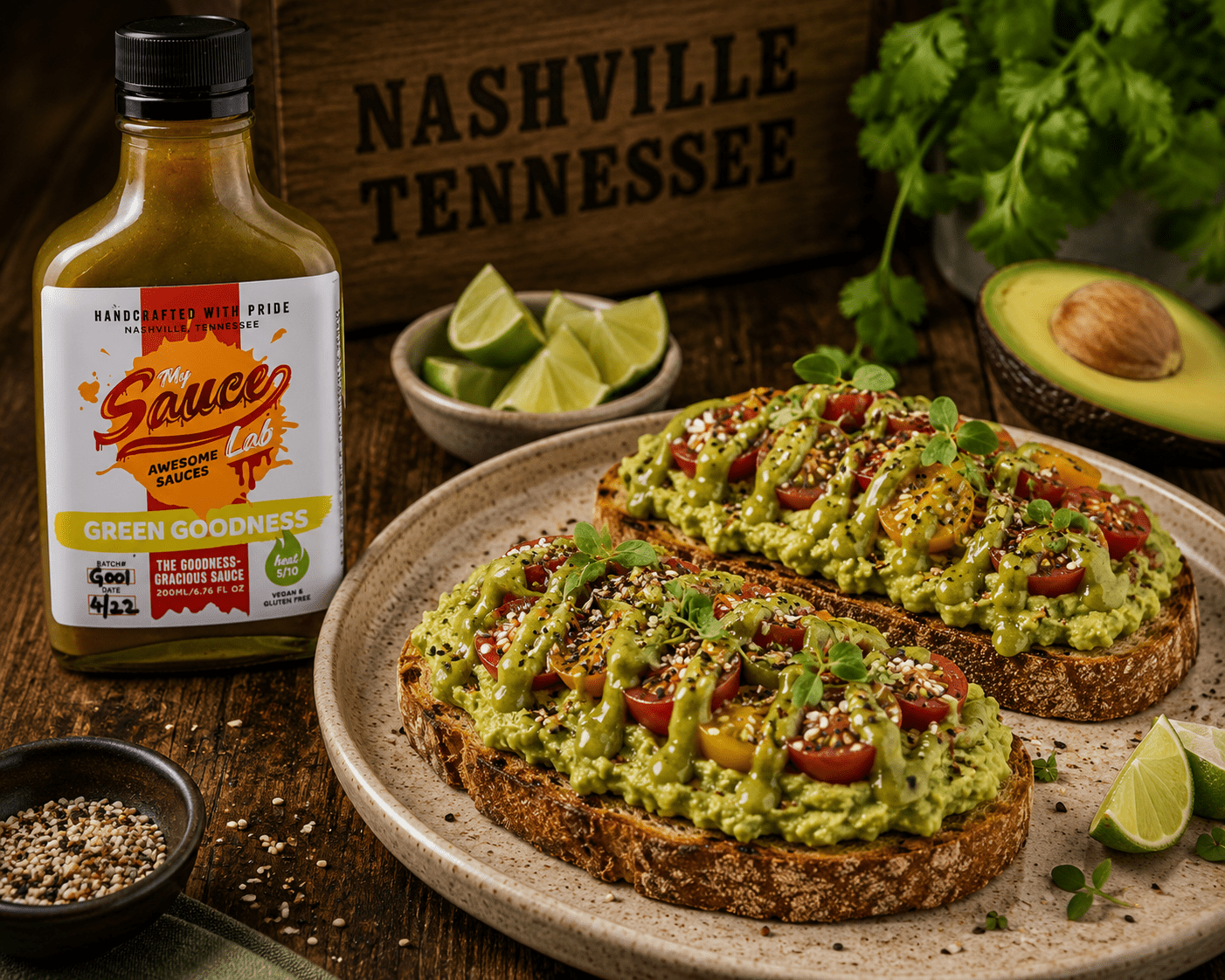 Green Goodness Avocado Toast