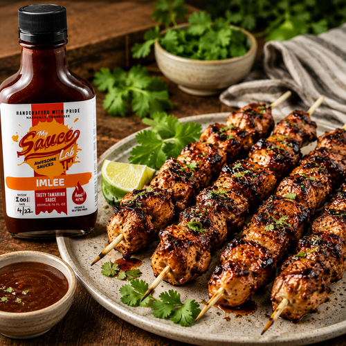 Imlee Tamarind Chicken Skewers