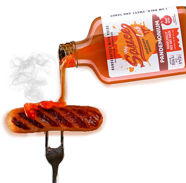5_sausage on fork